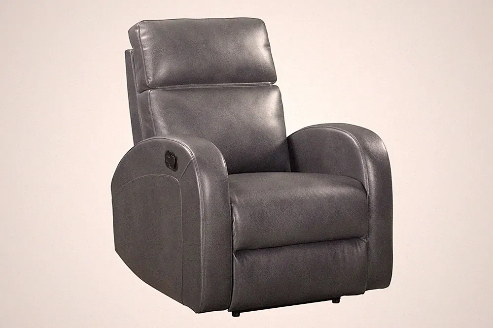 Parker Living Devin - Pebble Grey Manual Recliner