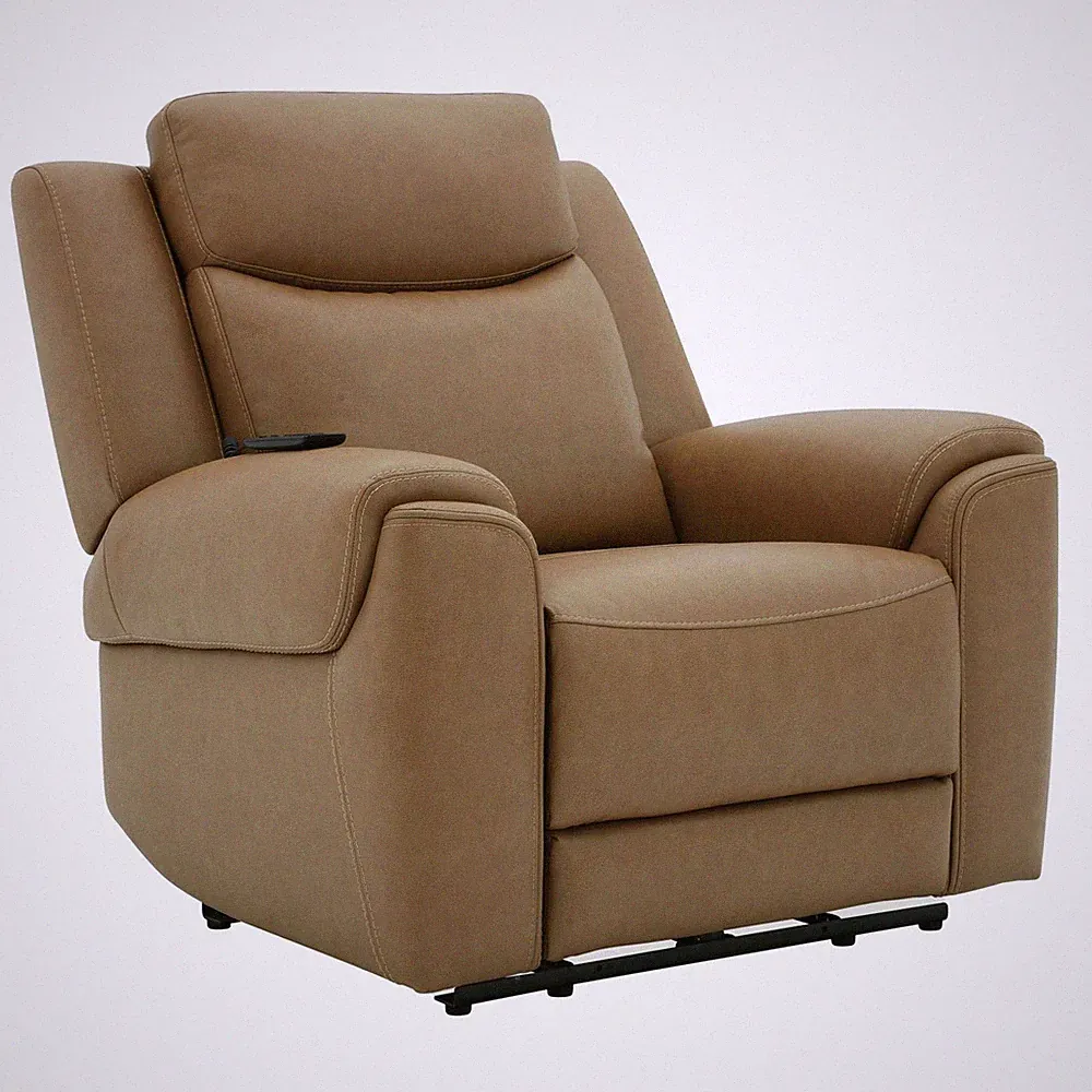 Parker Living Momentum - Cashew Power Zero Gravity Recliner with Heat & Massage