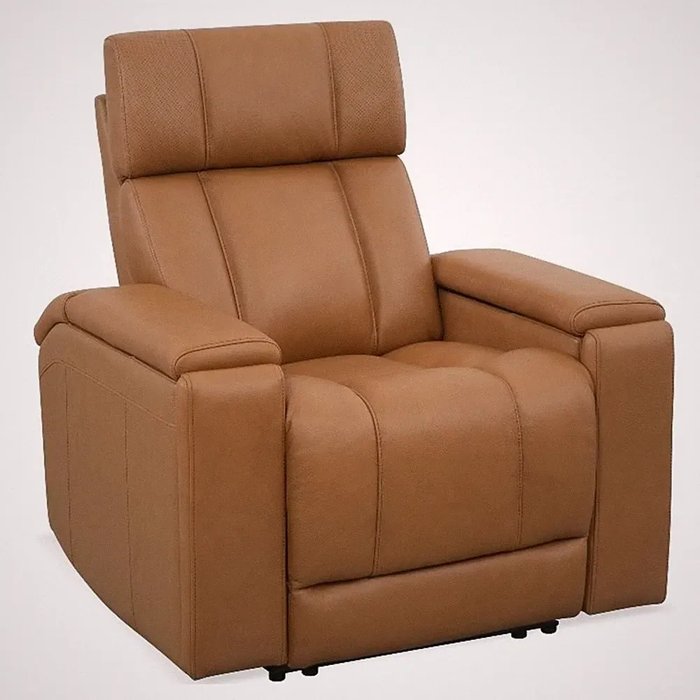 Parker Living Phoenix - Autumn Caramel Zero Gravity Power Recliner P3 Two Pack