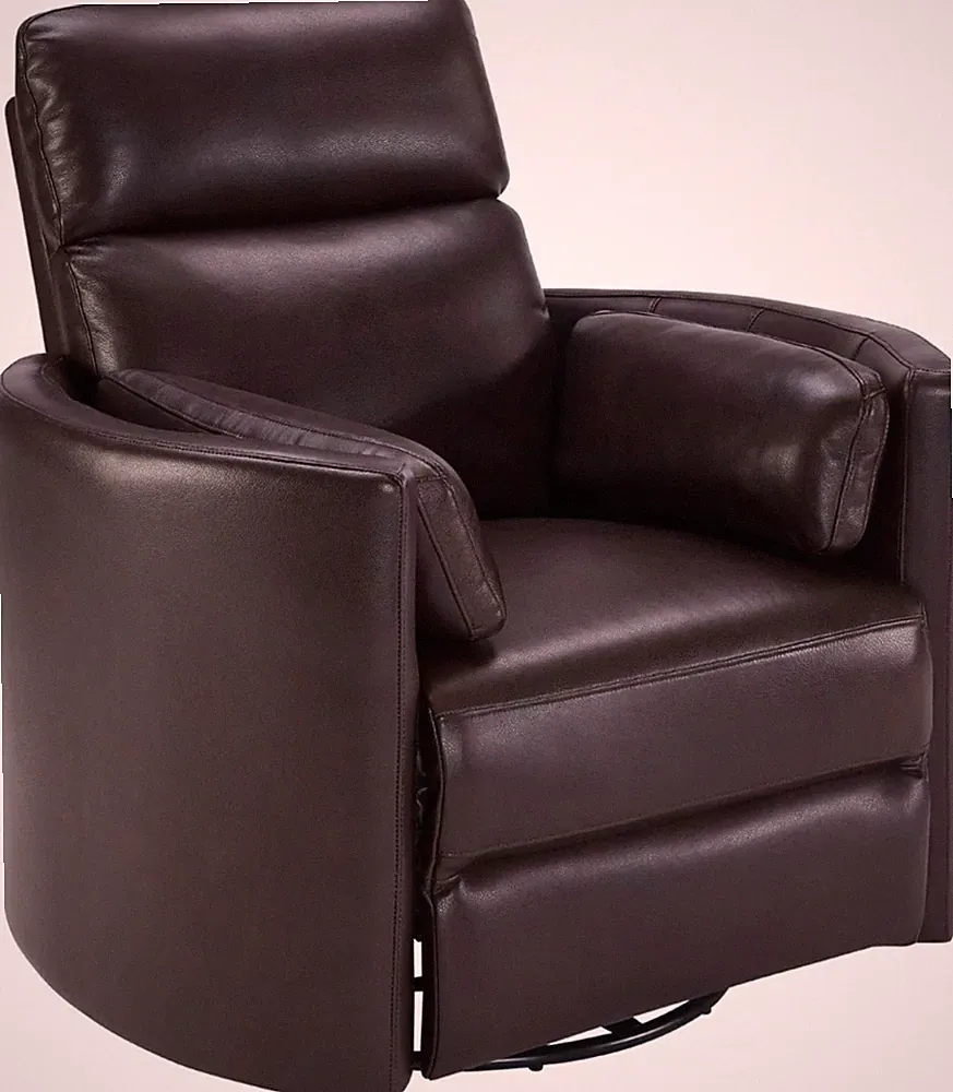 Parker Living Radius - Florence Brown - Power Swivel Glider Recliner Two Pack