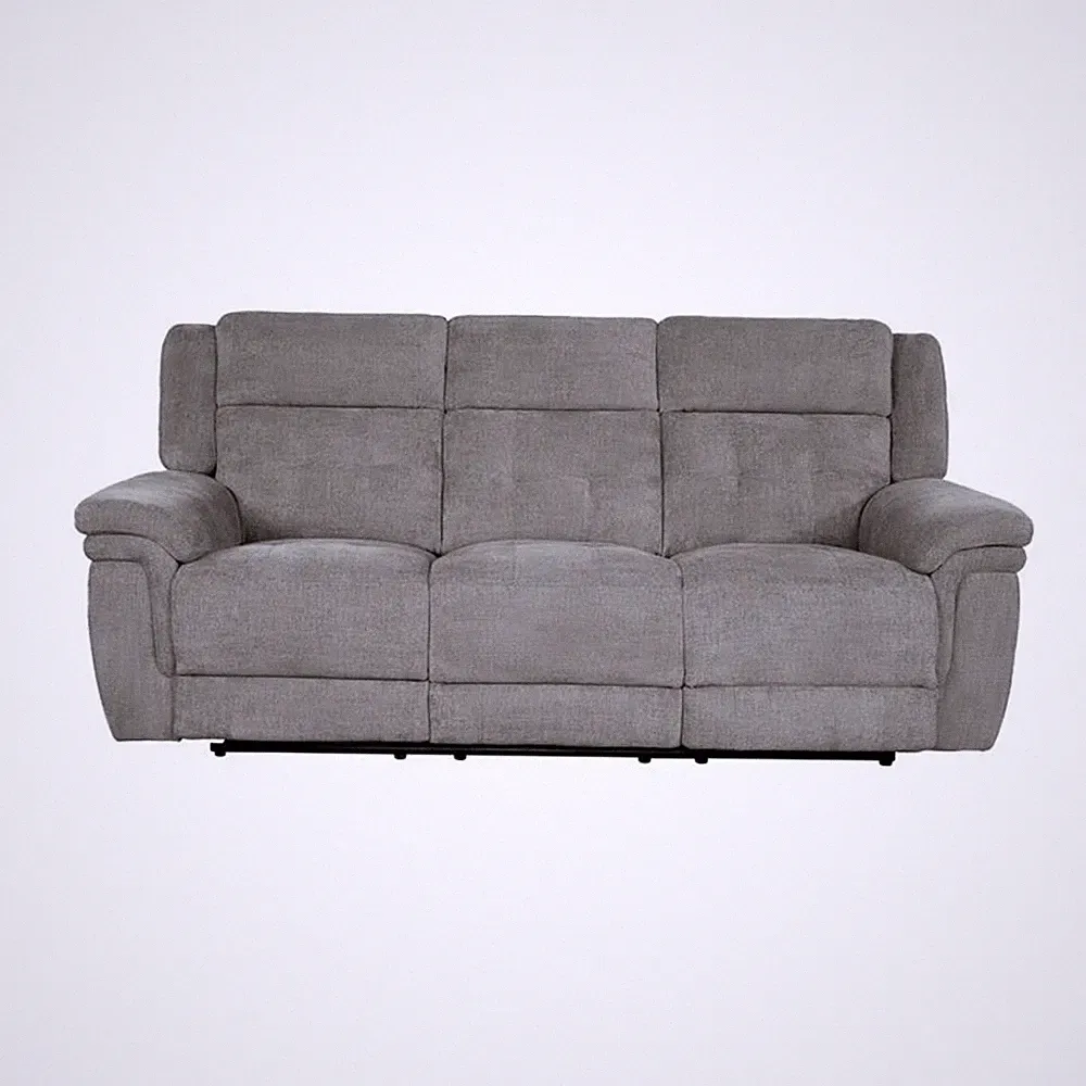 Parker Living Richland - Bristol Grey Power Reclining Sofa and Two Recliners